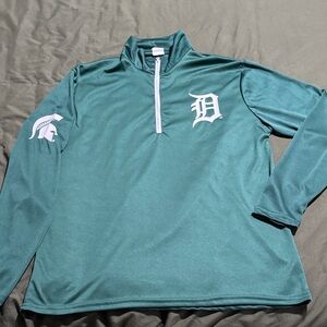 Detroit Tigers/Michigan State Quarter-Zip